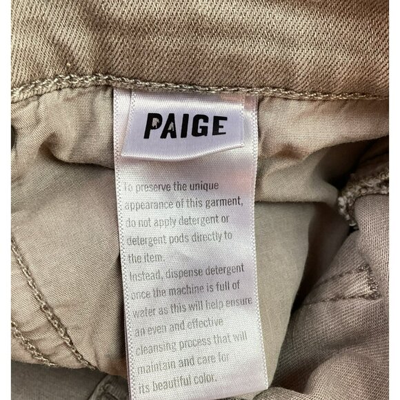 Paige Federal Slim Straight Jeans Mens 30 Tanned Saddle - Picture 10 of 13